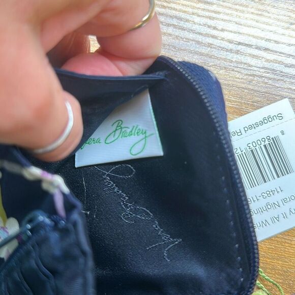 Vera Bradley Carry It All Wristlet Floral Nightingale 11483-116 Retired New - Picture 6 of 6